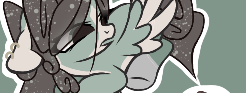 Mint chocolate banner